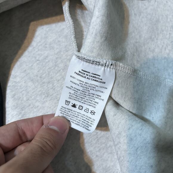 Nike Tech Fleece Hoodie Mens XL Grey Full Zip Revival Hooded DR9150 - Picture 8 of 9